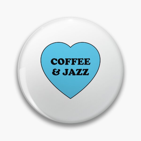 Artikelvorschau, Kaffee und Jazz - Herzmusiker entworfen und verkauft von Inspirationmotivation.