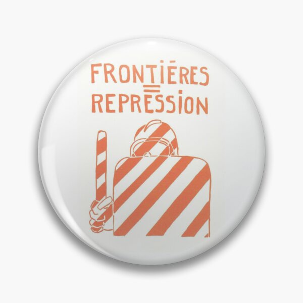 Item preview, Frontières = Repression designed and sold by FightCommodity.