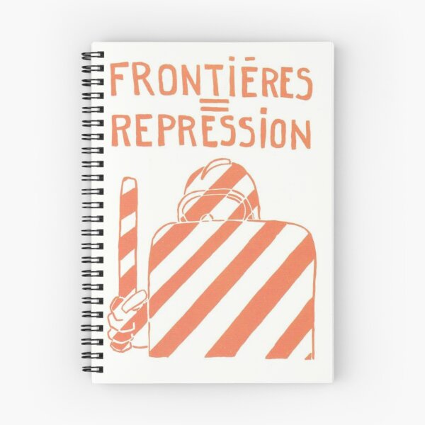 Item preview, Frontières = Repression designed and sold by FightCommodity.