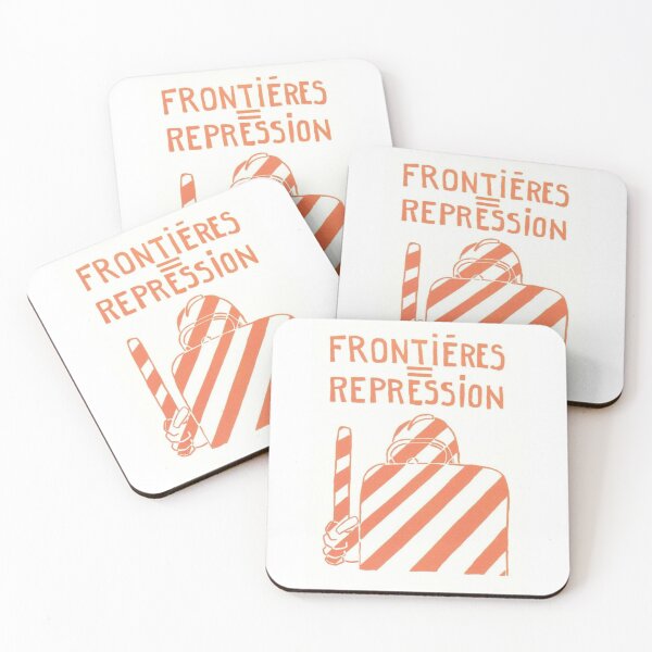 Item preview, Frontières = Repression designed and sold by FightCommodity.