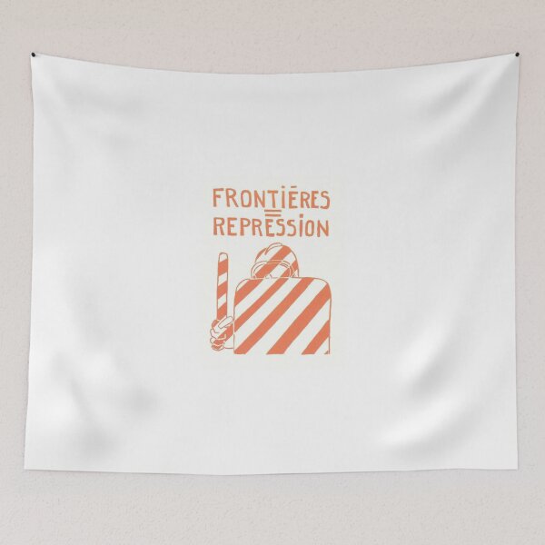 Item preview, Frontières = Repression designed and sold by FightCommodity.