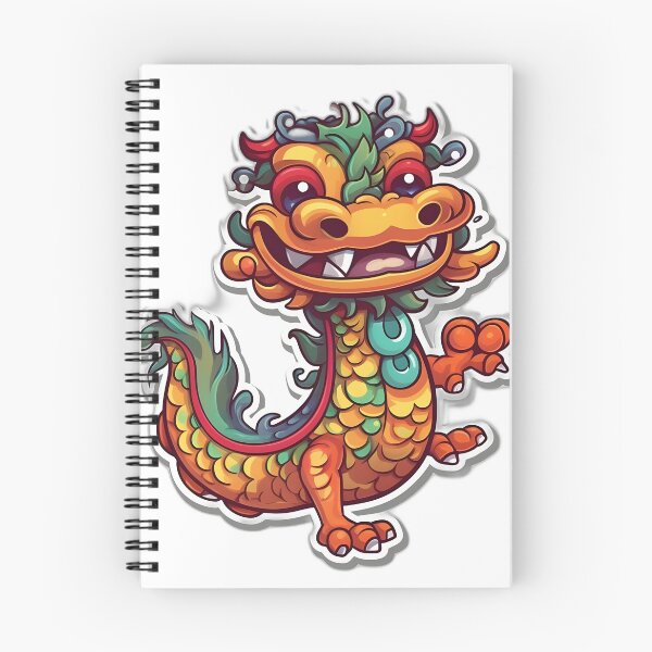 Artikelvorschau, Fröhlicher Chinesischer Drache entworfen und verkauft von China Little.