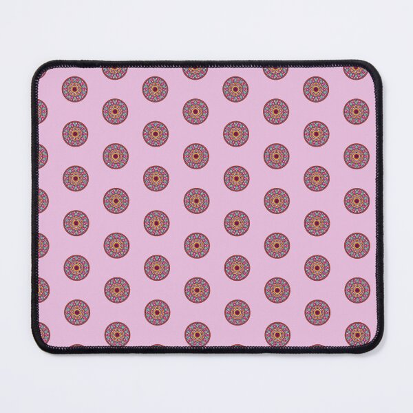 Item preview, Boho Chic Mandala Sunset In Turquoise Gold Pink designed and sold by StudioTina.