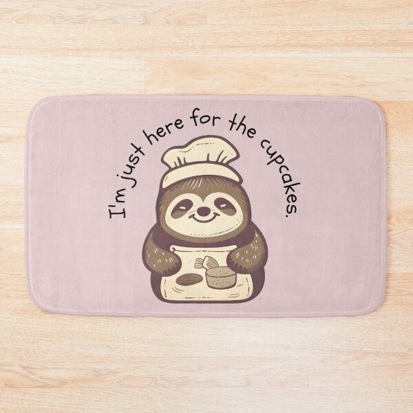 Item preview, I'm just here for the cupcakes | Funny Baking Pun designed and sold by Funlandia.