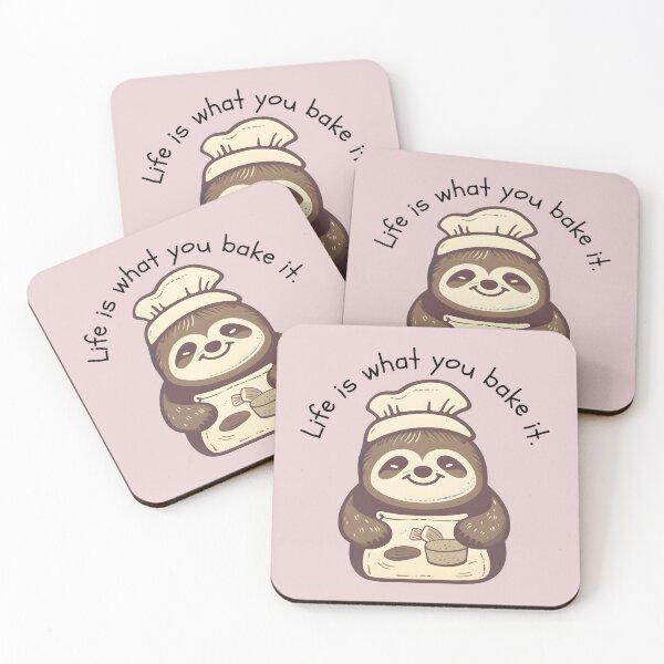 Item preview, Life is what you bake it | Funny Baking Pun designed and sold by Funlandia.