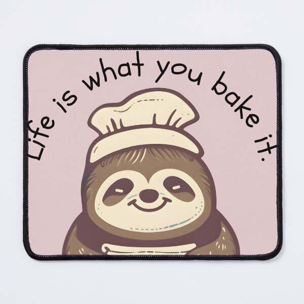 Item preview, Life is what you bake it | Funny Baking Pun designed and sold by Funlandia.