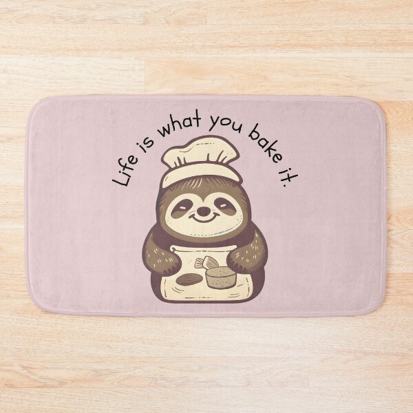Item preview, Life is what you bake it | Funny Baking Pun designed and sold by Funlandia.
