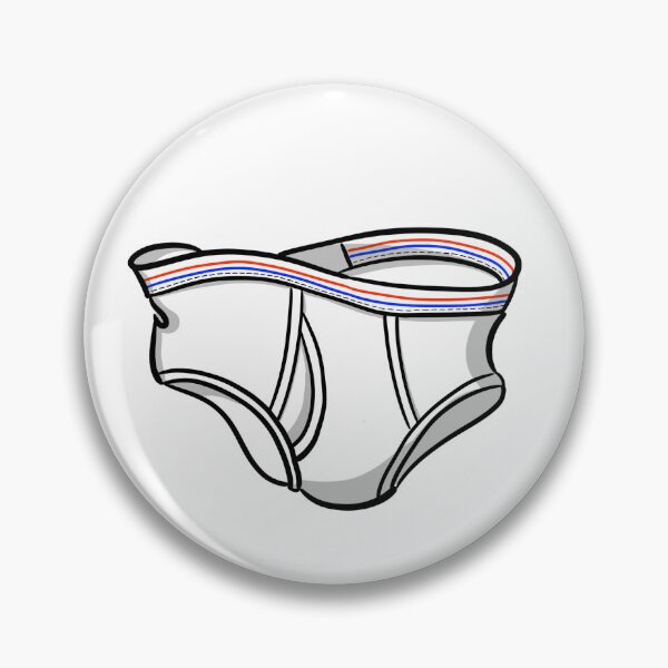 Tighty Whities 2 Pin