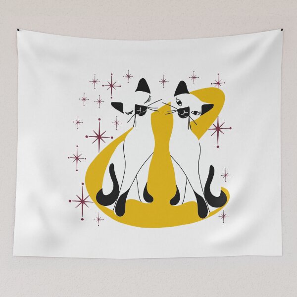 Item preview, Siamese Cats designed and sold by bramblewood56.
