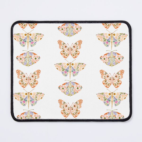 Item preview, Cute Boho Floral Moth / Butterfly Design  designed and sold by WildFlowerWC.