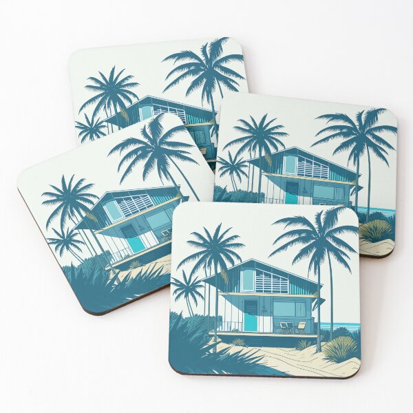 Item preview, Beach Cabin in the Sun designed and sold by Diegos-.