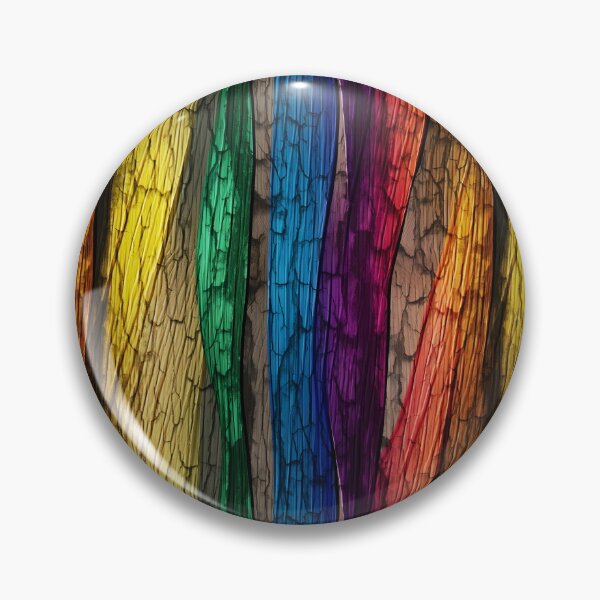 Artikelvorschau, Schönes buntes Regenbogen-hölzernes Baumrinden-Muster entworfen und verkauft von ClairesPatterns.