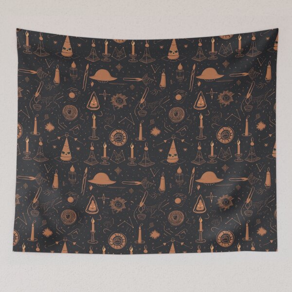 Item preview, Witchcraft pattern in Minimalism Style designed and sold by ArtfulMotifs.