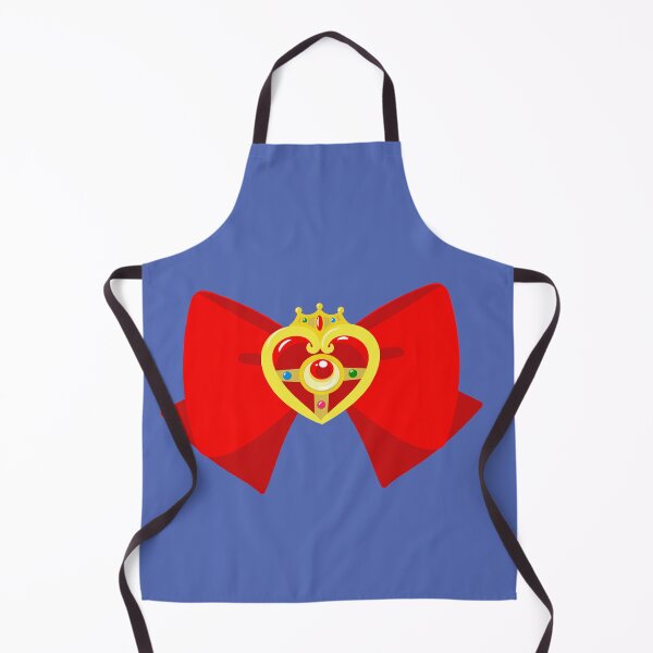 Item preview, bow and red heart brooch, sailor moon designed and sold by yessebel.