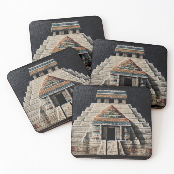 Item preview, Chichen Itza monument mayan ruins temple designed and sold by Tio-Tecun.