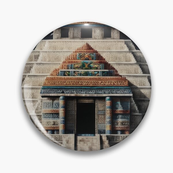 Item preview, Chichen Itza monument mayan ruins temple designed and sold by Tio-Tecun.