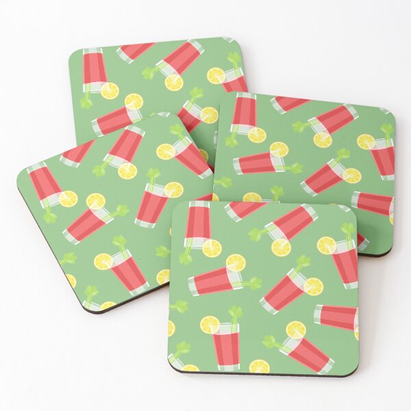 Item preview, Bloody Mary cocktails - green designed and sold by littlearrow.