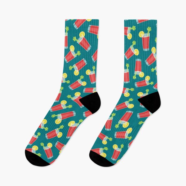 Item preview, Bloody Mary cocktails - dark teal designed and sold by littlearrow.
