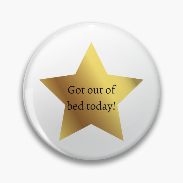 Item preview, Got out of bed today gold star designed and sold by glc1985.