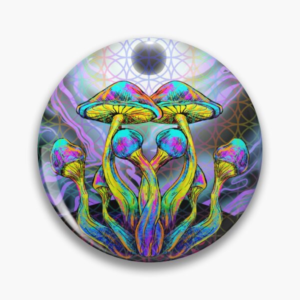 Item preview, Eclipse de arco iris de hongos psicodélicos designed and sold by Raveclipse.