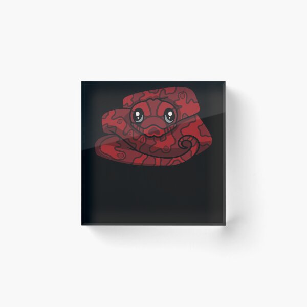 Item preview, Cute Blood Boa Constrictor designed and sold by eternallygifted.