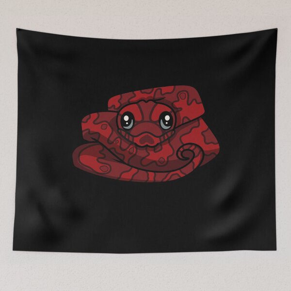 Item preview, Cute Blood Boa Constrictor designed and sold by eternallygifted.