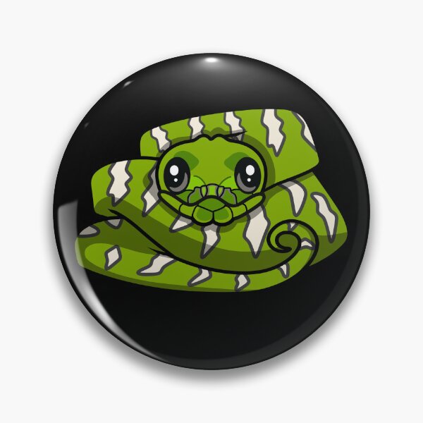 Item preview, Cute Emerald Tree Boa designed and sold by eternallygifted.