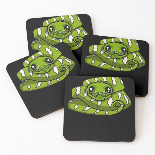 Item preview, Cute Emerald Tree Boa designed and sold by eternallygifted.