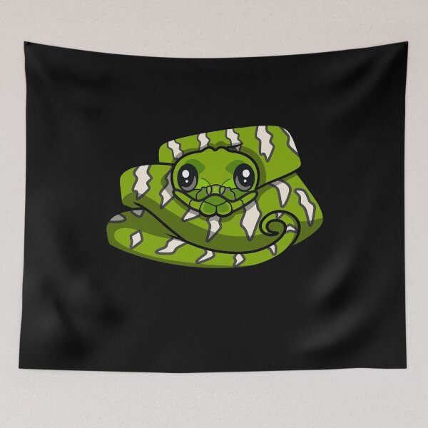 Item preview, Cute Emerald Tree Boa designed and sold by eternallygifted.