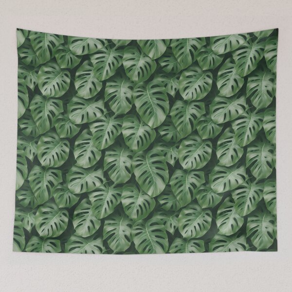 Item preview, Monstera Leaves: A High Detail Print for Nature Lovers designed and sold by PixelPantry.