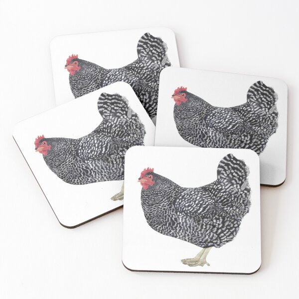 Item preview, Plymouth Rock Hen designed and sold by Wondersofwhimsy.