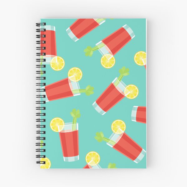 Item preview, Bloody Mary cocktails - teal designed and sold by littlearrow.