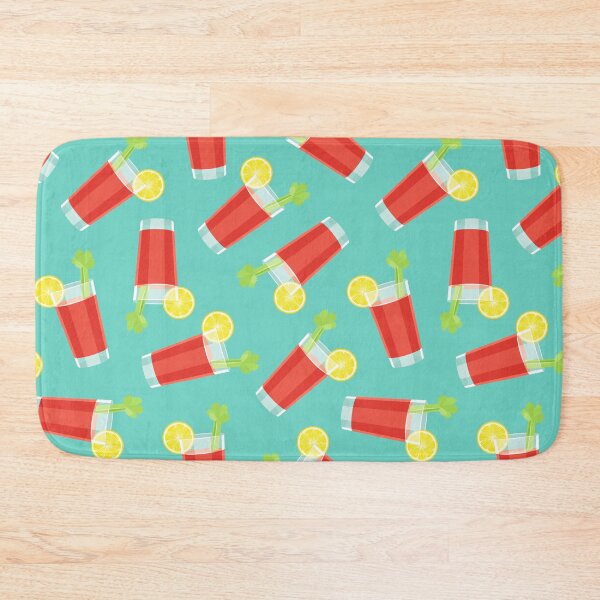 Item preview, Bloody Mary cocktails - teal designed and sold by littlearrow.