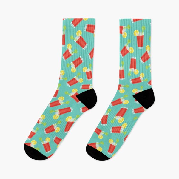 Item preview, Bloody Mary cocktails - teal designed and sold by littlearrow.
