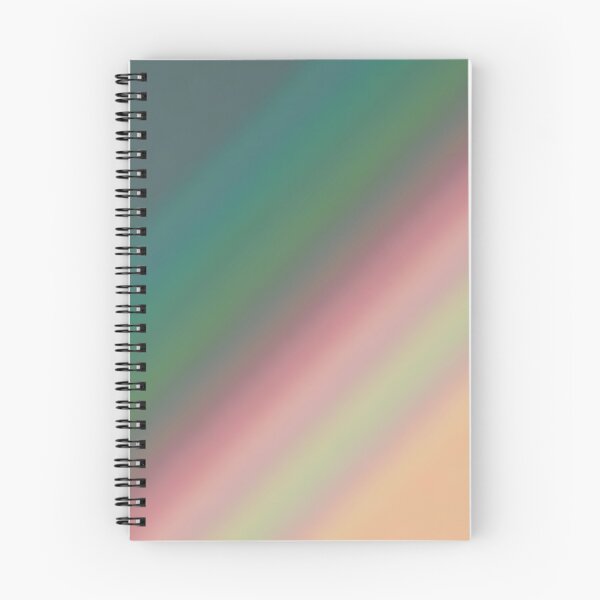 Item preview, Peach Pink Green Summer Fruit Abstract Diagonal Color Gradient designed and sold by kattakitty.