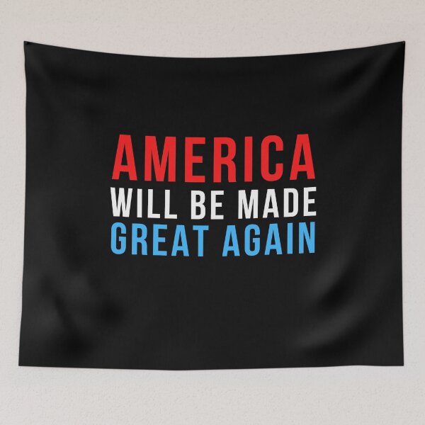 Item preview, America Will Be Made Great Again, He'll Be Back 2024, Trump 2024 designed and sold by Cryptohaven.