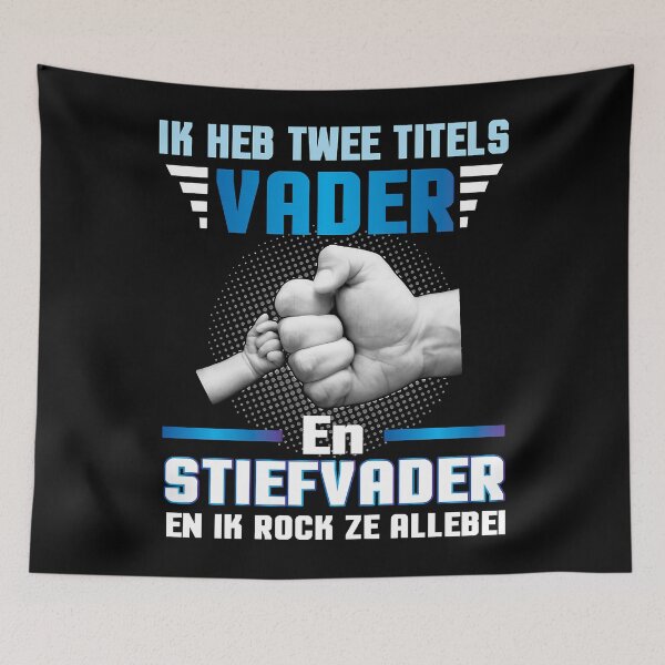 Item preview, IK HEB TWEE TITELS VADER EN STIFEVADER designed and sold by marionchans.