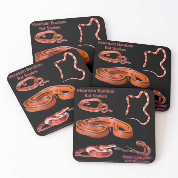 Item preview, Red Mountain Rat Snakes designed and sold by StrangeFetish.