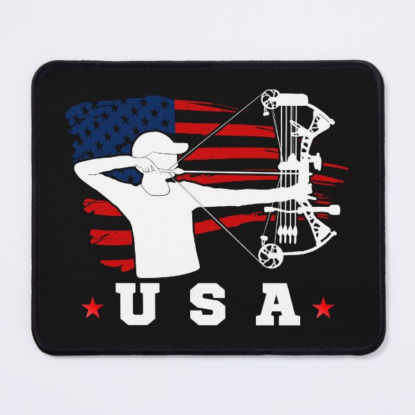 Item preview, American Flag USA, Patriotic Sports, American Flag Archery, Archery Target designed and sold by Cryptohaven.
