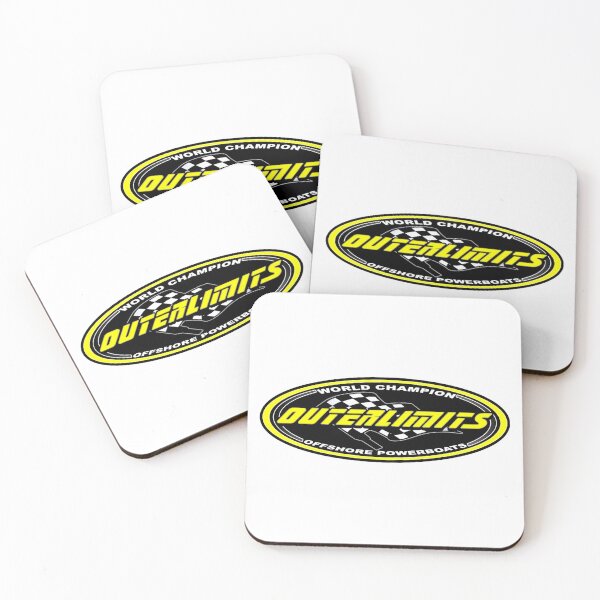 Item preview, Yellow World Champion Offshore Powerboats Decal designed and sold by ChristinasMess.