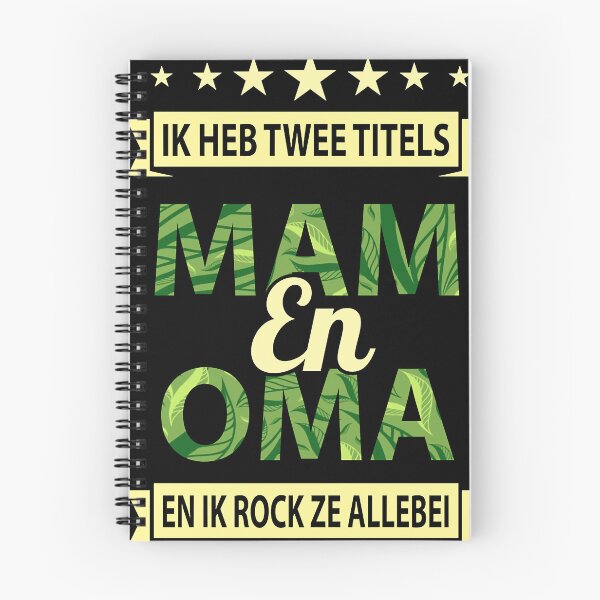 Item preview, IK HEB TWEE TITELS MAM EN OMA Premium designed and sold by marionchans.