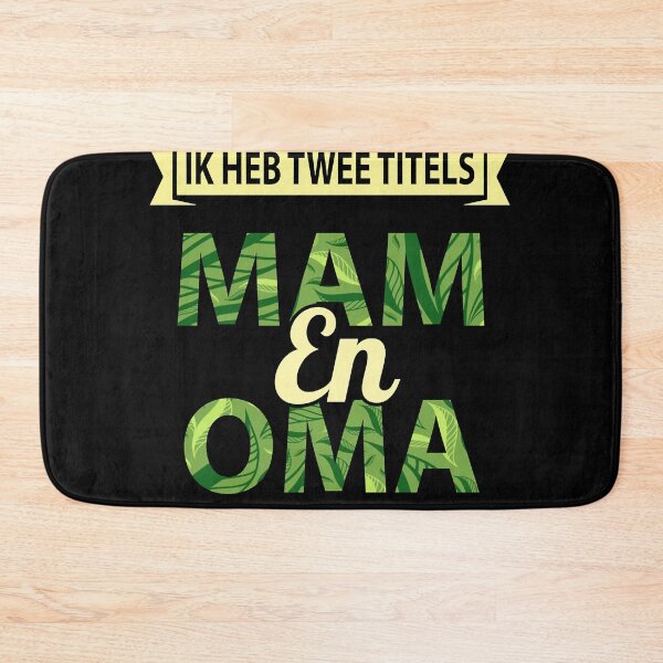Item preview, IK HEB TWEE TITELS MAM EN OMA Premium designed and sold by marionchans.