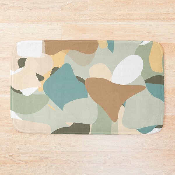 Item preview, Mid Century Aesthetic Abstract Shape Blob and Glob Pattern designed and sold by Ching Teoh.