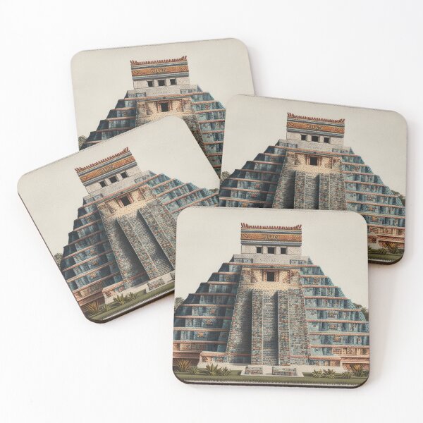 Item preview, Mayan monument ruins temple Chichen Itza designed and sold by Tio-Tecun.