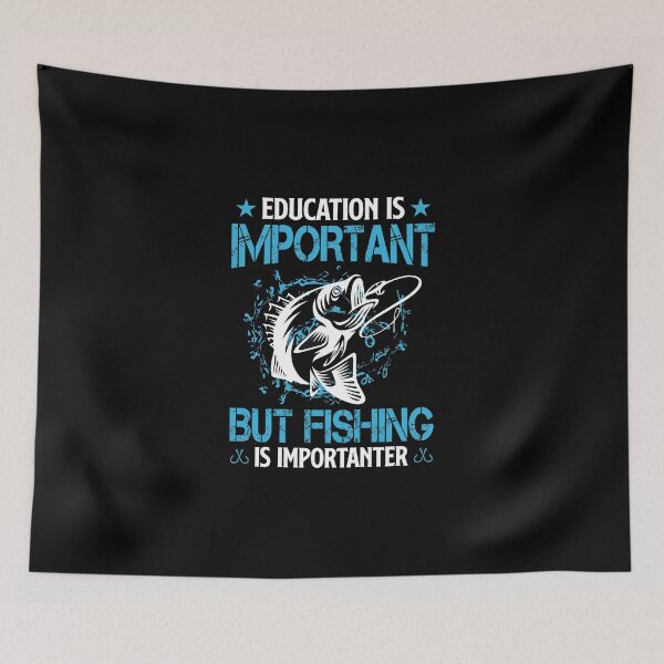 Item preview, Fishing is Importanter designed and sold by peacockcards.