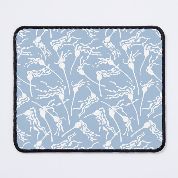 Item preview, KELP FOREST Coastal Beach Ocean Seaweed in Pastel Blue White - UnBlink Studio by Jackie Tahara designed and sold by Jackie Tahara of UnBlink Studio.