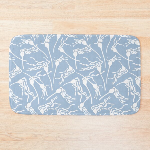 Item preview, KELP FOREST Coastal Beach Ocean Seaweed in Pastel Blue White - UnBlink Studio by Jackie Tahara designed and sold by Jackie Tahara of UnBlink Studio.