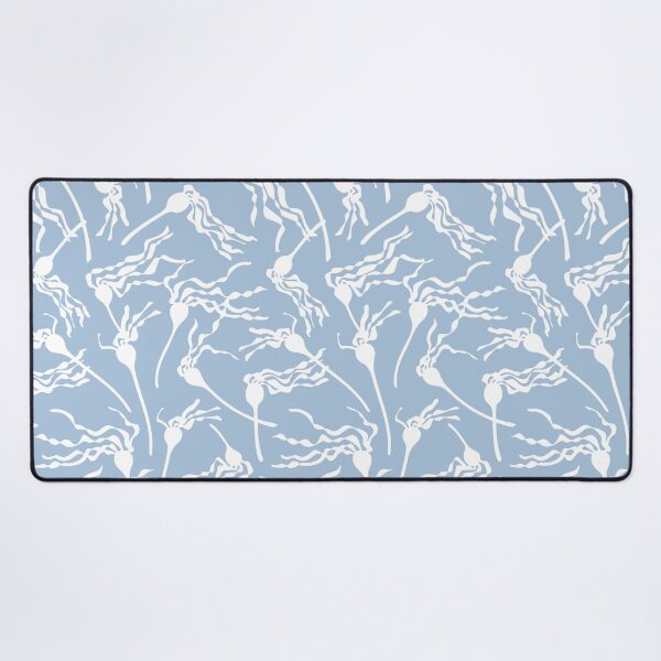 Item preview, KELP FOREST Coastal Beach Ocean Seaweed in Pastel Blue White - UnBlink Studio by Jackie Tahara designed and sold by Jackie Tahara of UnBlink Studio.