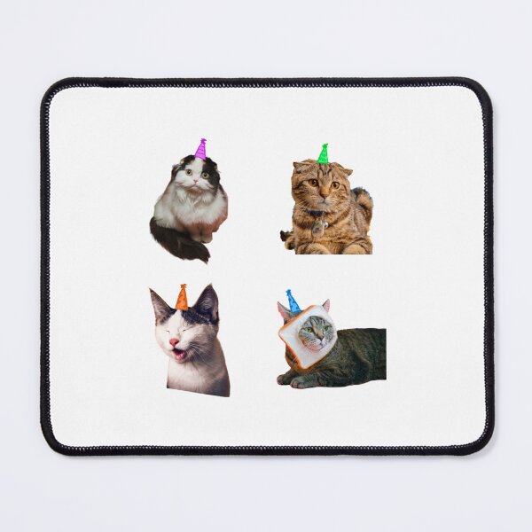 Item preview, party hat kitties designed and sold by saacstix.