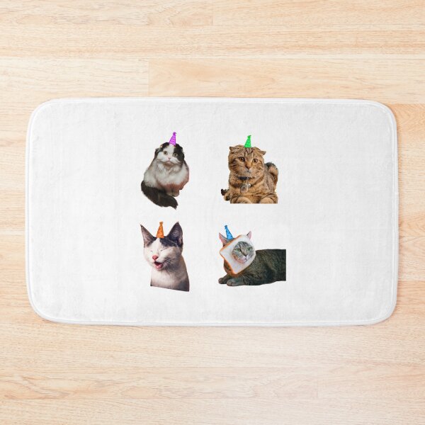 Item preview, party hat kitties designed and sold by saacstix.